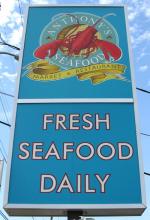 Anthony's Seafood sign