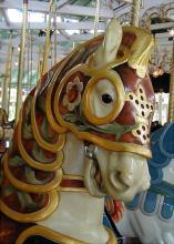 Carousel horse head, 2005.
