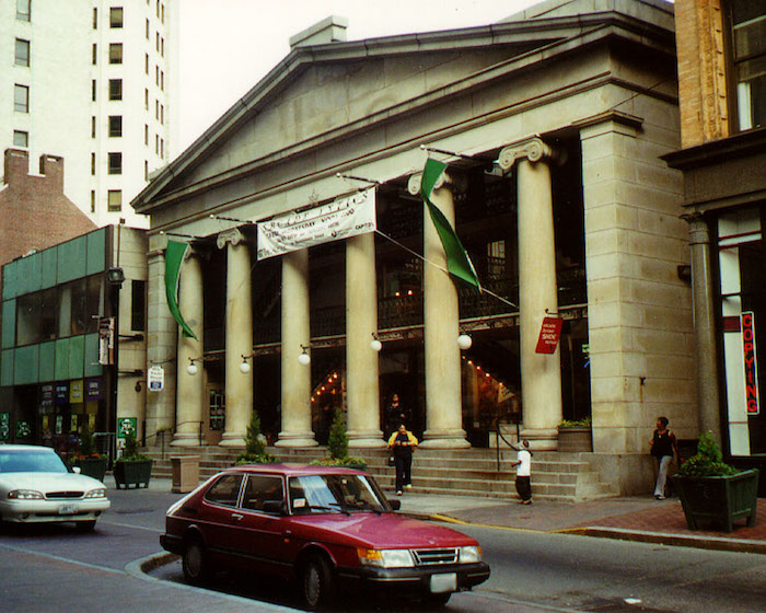 Westminster Street entrance, September 2000