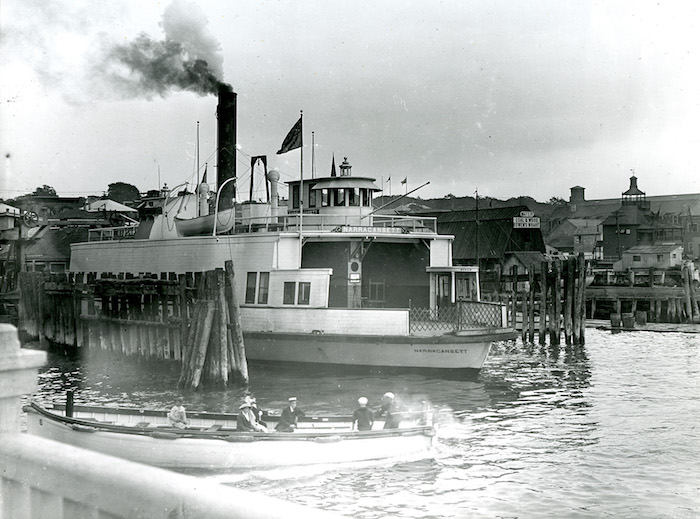Ferry Narragansett, Bowen's Wharf, Newport, undated.