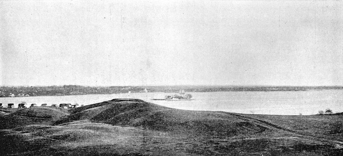 View from Fort Independence, 1902.