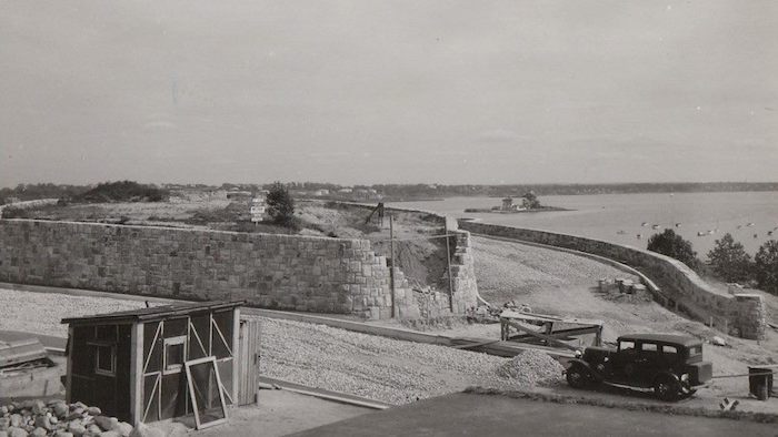 Undated WPA photo of the Fort, undated.