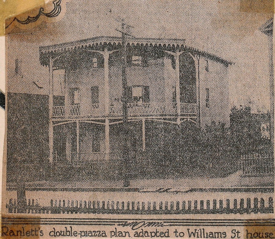 Williams Street, Providence, octagon, 1914