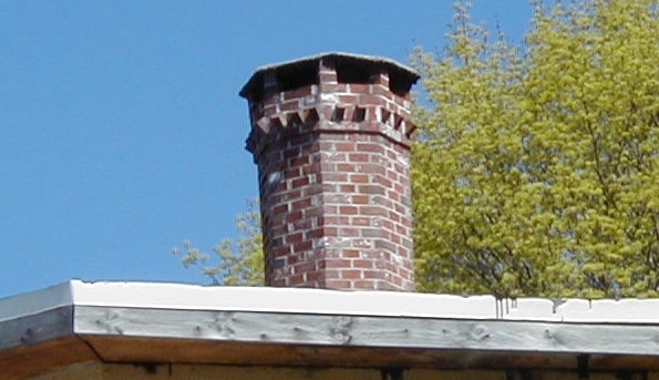 Public Street, Providence, octagon chimney, 2006
