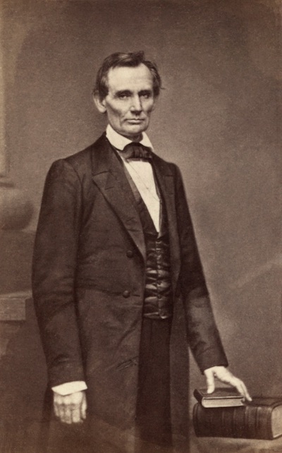 Lincoln in February 1860