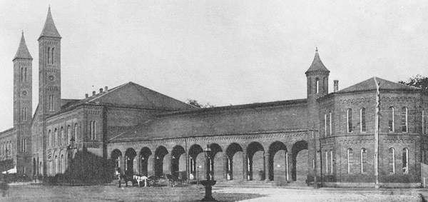 Union Station, Providence, circa 1890.