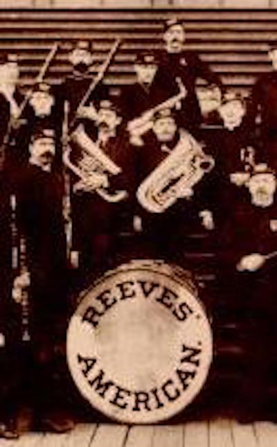 Detail of historical image of Reeve's American Band.