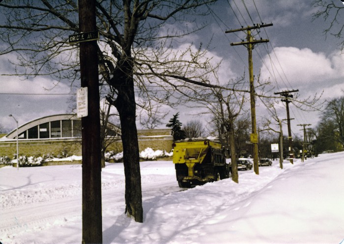 Snow plow, Providence, February 1978
