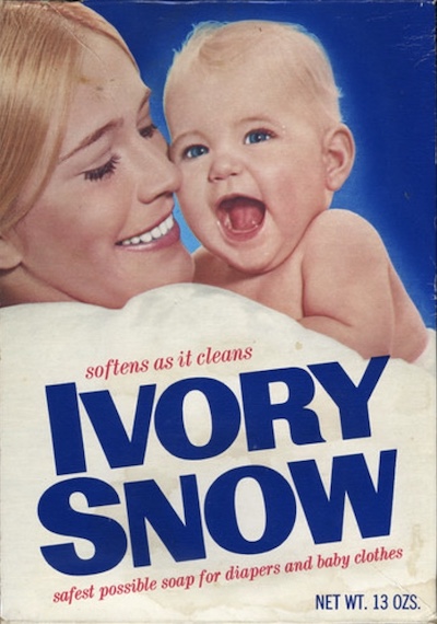 Marilyn Chambers Ivory Snow box cover
