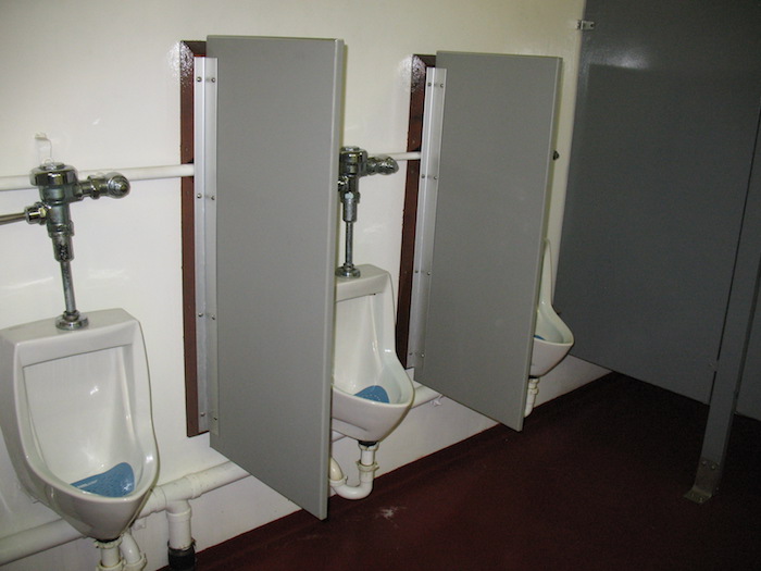 Men's room, Block Island Ferry, 2011.