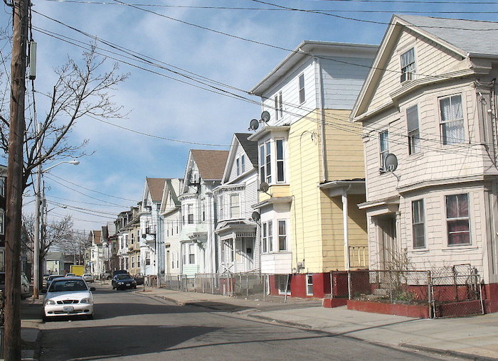 Carpenter Street, looking west, 2007.