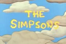 Simpsons title screen