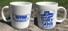 WPRO Salty Brine 50th Anniversary mug
